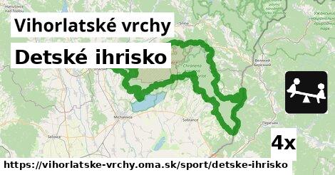 Detské ihrisko, Vihorlatské vrchy