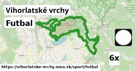 Futbal, Vihorlatské vrchy