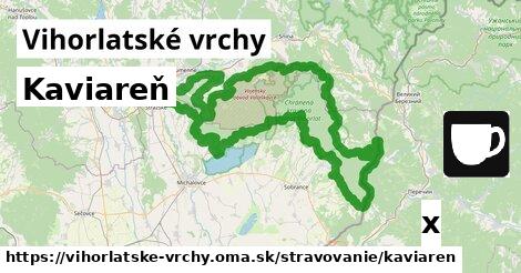 Kaviareň, Vihorlatské vrchy