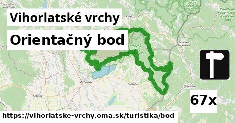 Orientačný bod, Vihorlatské vrchy