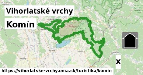 Komín, Vihorlatské vrchy