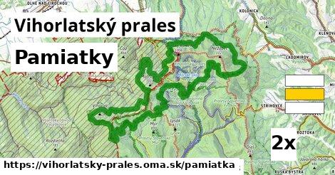 pamiatky v Vihorlatský prales