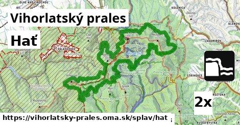 hať v Vihorlatský prales