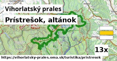 prístrešok, altánok v Vihorlatský prales