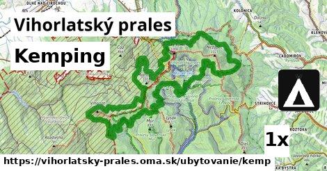 Kemping, Vihorlatský prales