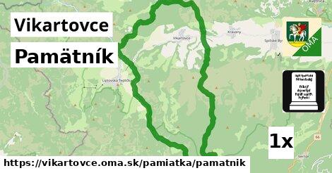 Pamätník, Vikartovce