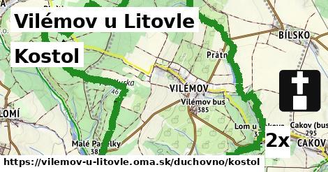 Kostol, Vilémov u Litovle