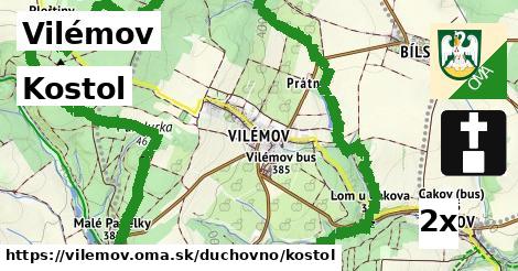 kostol v Vilémov