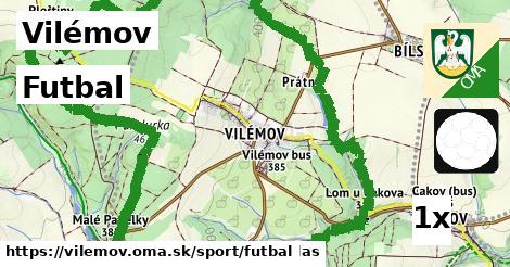 futbal v Vilémov