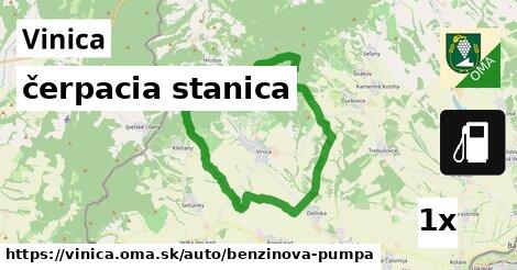 čerpacia stanica, Vinica