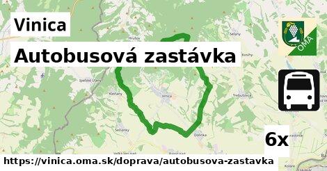 Autobusová zastávka, Vinica