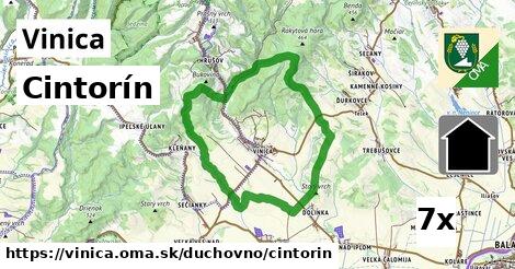 Cintorín, Vinica