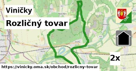 Rozličný tovar, Viničky