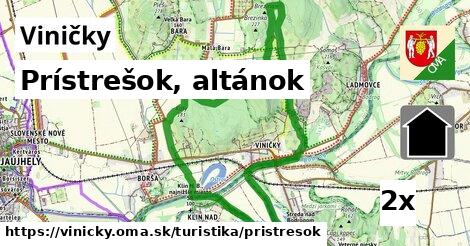 Prístrešok, altánok, Viničky