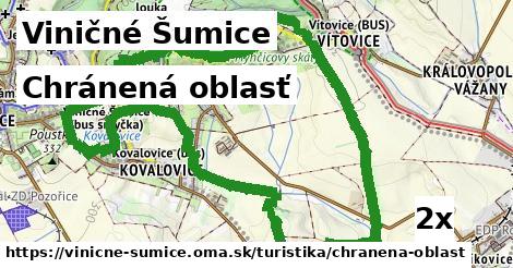 Chránená oblasť, Viničné Šumice