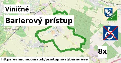 Barierový prístup, Viničné