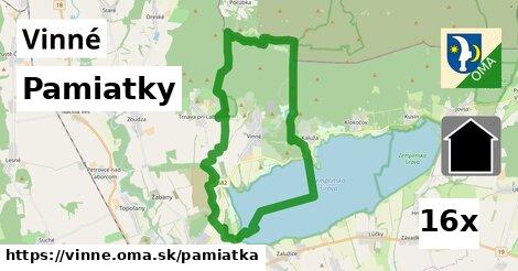 pamiatky v Vinné