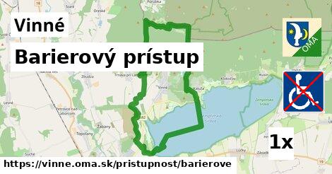 Barierový prístup, Vinné