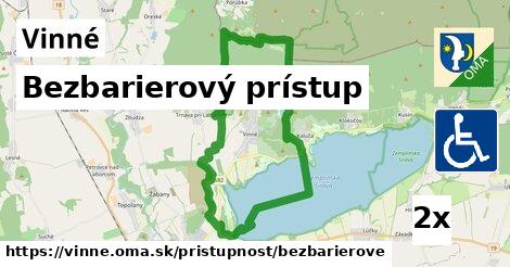 Bezbarierový prístup, Vinné