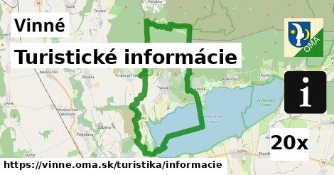 Turistické informácie, Vinné