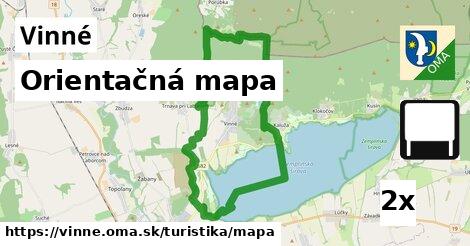 Orientačná mapa, Vinné