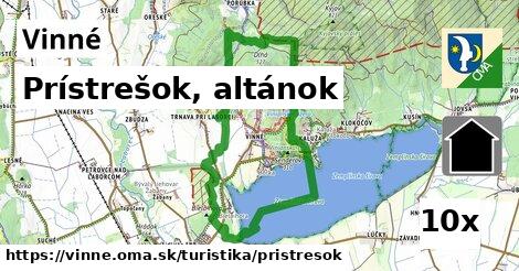 Prístrešok, altánok, Vinné