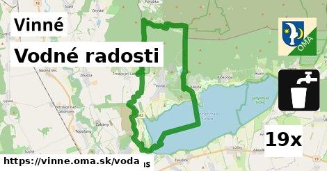 vodné radosti v Vinné