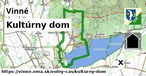 Kultúrny dom, Vinné