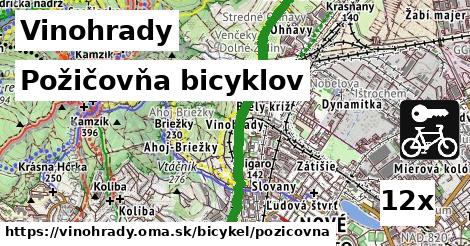 Požičovňa bicyklov, Vinohrady