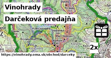 Darčeková predajňa, Vinohrady