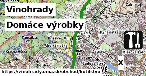 Domáce výrobky, Vinohrady