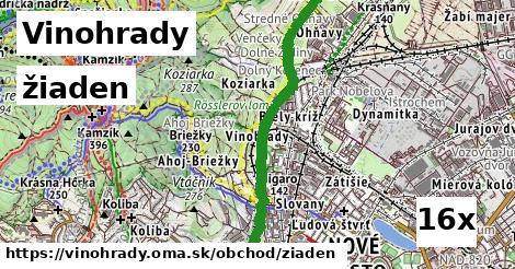 žiaden, Vinohrady