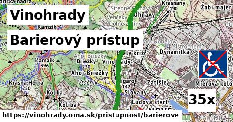 Barierový prístup, Vinohrady