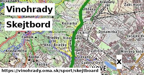 Skejtbord, Vinohrady