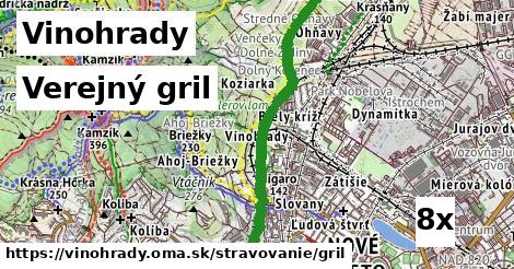 Verejný gril, Vinohrady