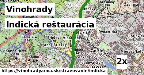 Indická reštaurácia, Vinohrady