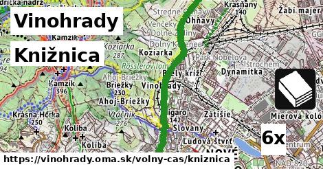 knižnica v Vinohrady