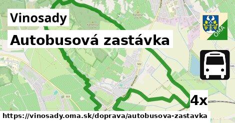 Autobusová zastávka, Vinosady