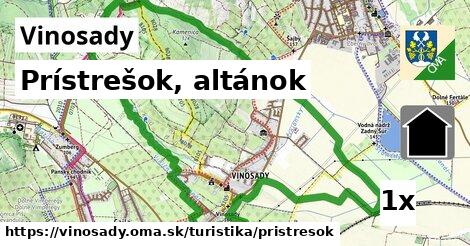 Prístrešok, altánok, Vinosady