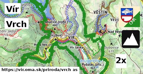 Vrch, Vír