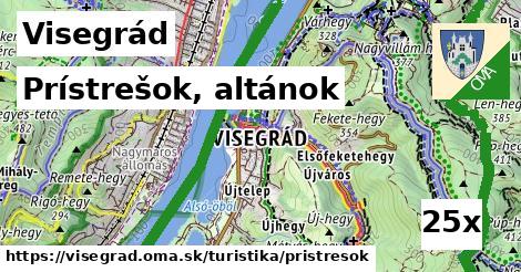 Prístrešok, altánok, Visegrád