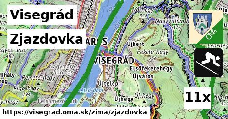 Zjazdovka, Visegrád