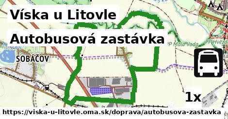 Autobusová zastávka, Víska u Litovle