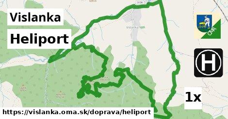 heliport v Vislanka