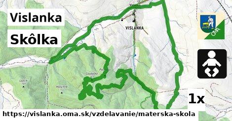 Skôlka, Vislanka