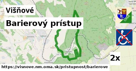 Barierový prístup, Višňové, okres NM