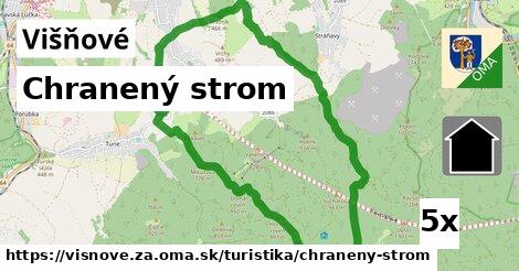 Chranený strom, Višňové, okres ZA