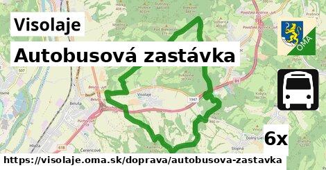 Autobusová zastávka, Visolaje