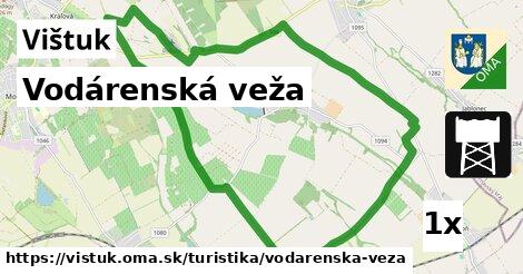 Vodárenská veža, Vištuk