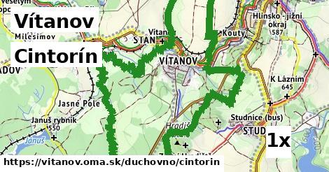 Cintorín, Vítanov